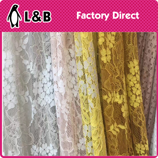 2019 New Design Wholesale Colorful Nylon Fabric for Lady Dress