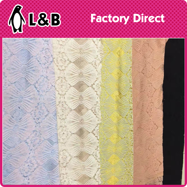 2019 New Design Wholesale Colorful Nylon Fabric for Lady Dress