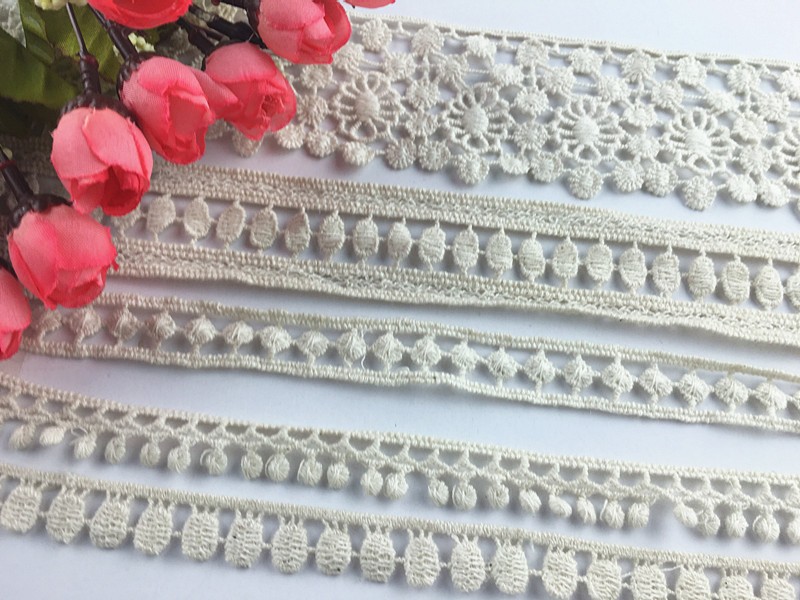 Fashion 2019 Wholesale 3.5cm Styles 100% Cotton Polish Crochet Cotton Fringe Lace Trim,cotton Eyelet Lace Trim