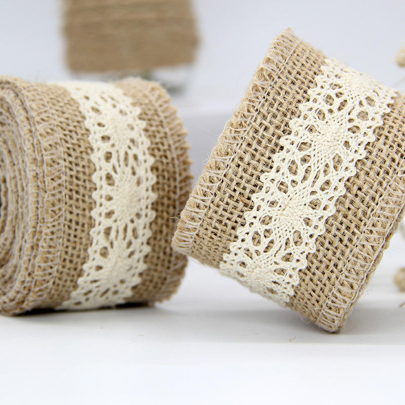 Kalitate handiko GUIPURE LACE TRIM 100% KOTOIA LACE