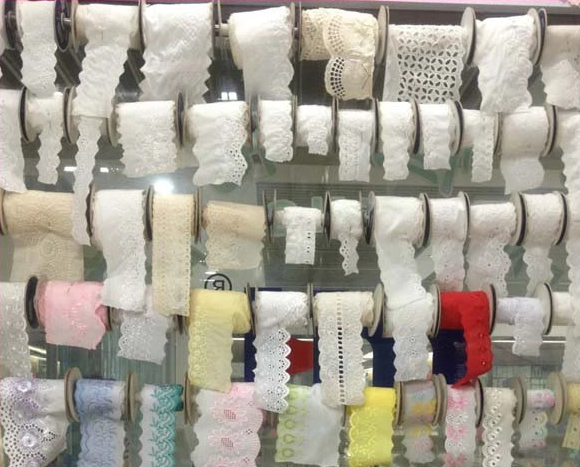 2018 Hot Sale Embroidery Trimming TC Lace for Woman Dress