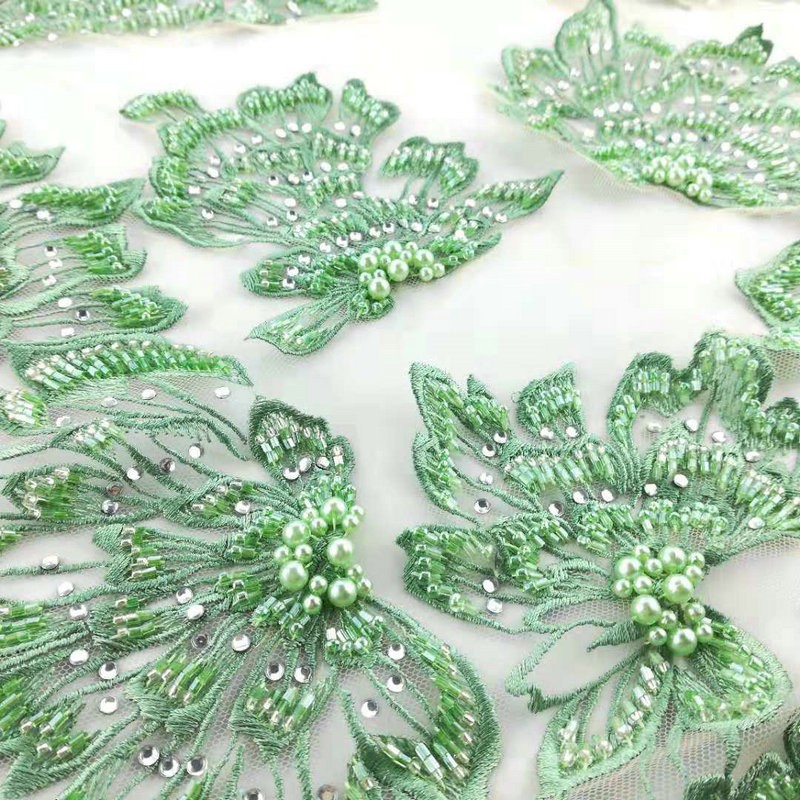 2018 Hot Sale Embroidery Trimming TC Lace for Woman Dress